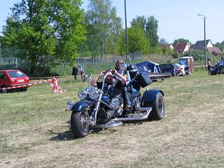 Jürgen und Silvia in Klosterfelde 2008